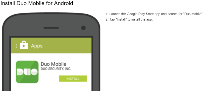 Install the Duo Mobile app