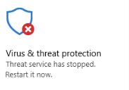 Virus & threat protection